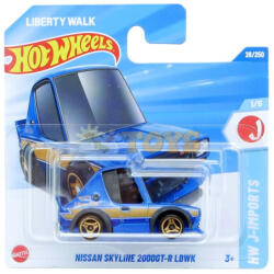 Mattel fém kisautó Nissan Skyline 2000GT-R LBWK HYX54 ambalaj deteriorat (HYX54)