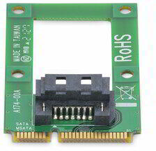 StarTech - SATA meghajtó - mSATA host adapter 2, 5 hüvelykes / 3, 5 hüvelykes SATA meghajtókhoz - MSAT2SAT3 (MSAT2SAT3)