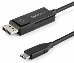 StarTech - 2 m-es (6, 6 láb) USB C - DisplayPort 1.2 kábel - CDP2DP2MBD (CDP2DP2MBD)