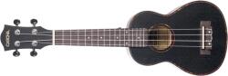 Cascha HH 2262L Soprano Ukulele Mahogany LH Black