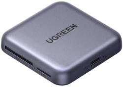 UGREEN CM898 3 az 1-ben MagSafe USB-C kártyaolvasó, SD/TF (fekete)