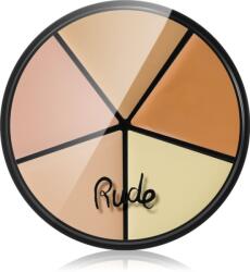 Rude Cosmetics Fabulous Concealer Wheel paleta corectoare culoare Light 7.5 g
