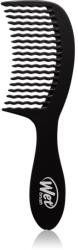 Wet Brush Dtangling Comb Purple pieptene de păr Black 1 buc
