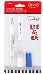 DACO YOU AND ME radíros töltőtoll, Fehér