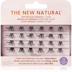 KISS The New Natural Effortless Minimal Look лепящи снопчета мигли без възли Trio 02 24 бр