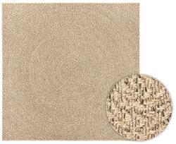 vidaXL ZIZUR juta hatású beltéri és kültéri szőnyeg 240x240 cm 4006164 (4006164)