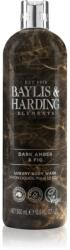Baylis & Harding Elements Dark Amber & Fig gel de duș de lux 500 ml