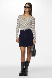 Pieces Pieces, Kordbársony miniszoknya, Sötétkék, L (17154207-MARITIME-BLUE-L)