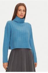 Brave Soul nyakú blúz LK-162AUSTINA Kék normál fazon, akril, L INTL (0000304578366-L)