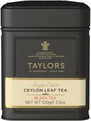 Taylors of Harrogate Különleges ritka ceyloni fekete tea, Taylors of Harrogate, fémdobozban, szálas levelű főzet, 100 g