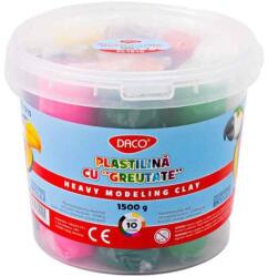 Daco gyurma, 10 szín, 1500 g