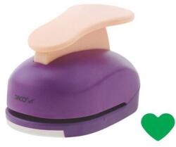 Daco szív hobbi lyukasztó, 7.6 cm