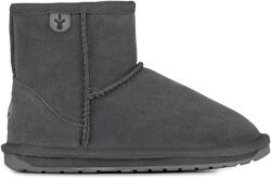 Emu Emu, Wallaby nyersbőr csizma, Szénszürke, 37 EU (T10103-CHARCOAL-5)