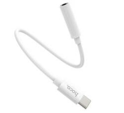 hoco. LS30 audió adapter (Type-C, - 3.5mm jack aljzat) FEHÉR (LS30) (LS30)