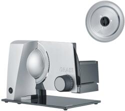 Graef Elektromos szeletelő, Graef, TWIN, 0-20 mm, ezüst