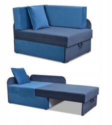  Gyermek sarokkanapé Denis Duo kihúzható konténerágy gyerekmatrac Kubuś