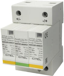 2. típusú túlfeszültség-levezető (C) 30/60KA 2P+G DS50VGPV-600G/51
