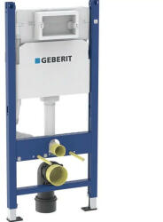 Geberit DuofixBasic fali WC-szerelőelem - 112 cm - Delta 12 cm-es falsík alatti öblítőtartállyal