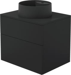 Deante Prizma lavoar cu dulap și blat 60 cm negru SDNB6SNU4B (SDNB6SNU4B)