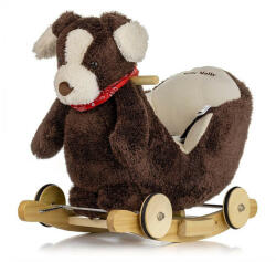  Ringató kutya dallammal és kerekekkel Milly Mally Polly Plus Barna kutya