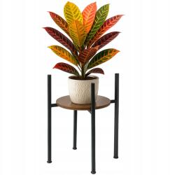 Ruhhy Loft álló virágágyás 41 cm fém fa minimalista design (00026049)