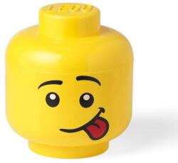 Lego 40321726 Silly Tárolódoboz - Fiú fej (L) (40321726) (40321726)