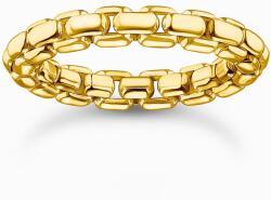 Thomas Sabo TR2502-413-39-62 Unisex Ring - Box chain vergoldet, unisex