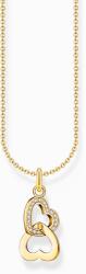 Thomas Sabo KE2267-414-14-L45V Gold-plated chain w. intertwined hearts , női