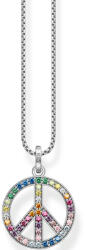 Thomas Sabo KE2170-318-7 Peace Rainbow Ladies Necklace, adjustable, női