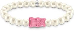 Thomas Sabo A2154-082-9-L15 Gold Bears Pearl Bracelet pink 15 cm, női