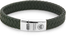 Rebel & Rose Bracelet Braided Flat RR-L0148-S-L+ mens, férfi