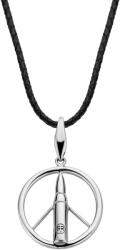 Rebel & Rose RR-NL017-S-L Make Love Not War Unisex Necklace 70cm, unisex