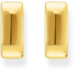 Thomas Sabo CR744-413-39 Bold - Gold-plated Square Hoop Earrings 16, 5 mm Ladies, női
