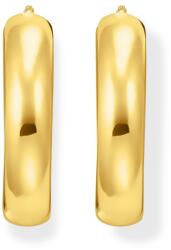 Thomas Sabo CR739-413-39 Bold - Gold-plated Chunky Hoop Earrings 34, 2 mm Ladies, női