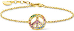 Thomas Sabo A2071-996-7 Peace Rainbow Bracelet Ladies, női