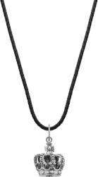 Rebel & Rose NL024-S-70 Royal Crown Unisex Necklace 70cm, unisex