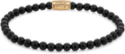 Rebel & Rose Bracelet Black Velvet RR-40108-G-S ladies, női