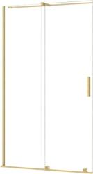 Rea Montana zuhanyajtók 140 cm tolható arany csiszolt/átlátszó üveg REA-K2499 (REAK2499)