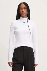 HUGO Blue longsleeve pentru femei din bumbac cu elastan Easy Longsleeve_B 9BYH-BUD06W_00X (50525318)
