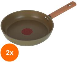 Grunberg Set 2 x Tigaie Aluminiu, Interior Anti-Aderent, Compatibila Plita Inductie, 20 cm, 1 l, Verde, Grunberg (GUJ-2xGR5732)