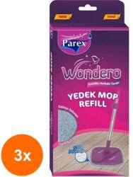 Parex Set 3 x Kit Curatenie Parex Wondero, Rezerva Mop Rotativ (ROC-3xMAG1018049TS)