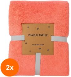 Smartino Set 2 x Paturica Model Flanel, 150 x 200 cm (AMS-2xSMT-874@R) Patura