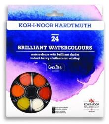 KOH-I-NOOR Set Acuarela, 24 Culori Stralucitoare (KH-K174 507-2-24)