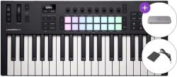 Novation Launchkey 37 MK4 SET MIDI mesterbillentyűzet Black (LAUNCHKEY-37-MK4-SET)