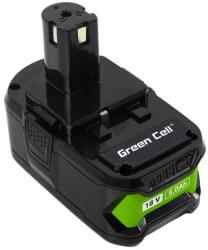 Green Cell Green Cell akkumulátor Ryobi ONE+ 18V 5Ah csereakkumulátor RB18L50 (GC-36704)
