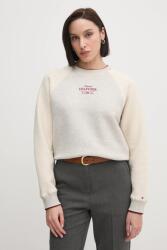 Tommy Hilfiger felső szürke, női, nyomott mintás, WW0WW43845 - szürke XS