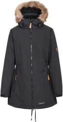 TRESPASS Női Celebrity szigetelt, hosszabb parka kabát 3XL fekete