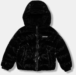 Levi's rövid kabát SHINY HVWT PUFFER - fekete 92