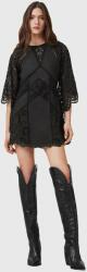AllSaints pamut ruha LUCI - fekete 34