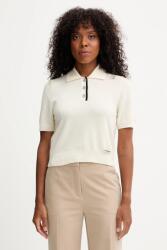 Pinko gyapjú póló - bézs M